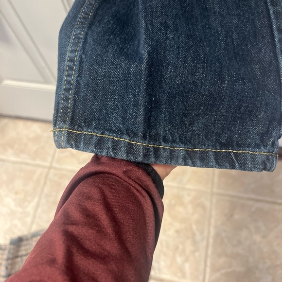 Levi's 559 Jeans Mens Blue Denim Pants Actual 33x34 - Picture 6 of 12